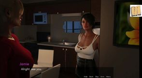 Glamour tanned MILF cartoon xxx video