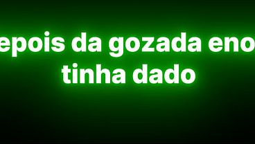 Minha namorada foi arrombada pelo ex dela