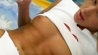 Passionate Erotic Journey: Blonde Babe's Intense Orgasm With A Giant Clear Glass Dildo