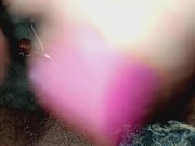 Sexy Crossdresser Strokes Her Big Fat Cock Hardcore Part 2