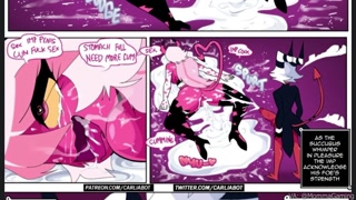 Verosika vs Moxxie - Sex Battle - Helluva Boss