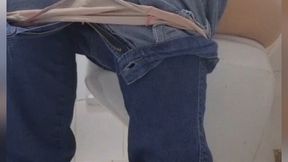Destroying the toilets in any bathroom