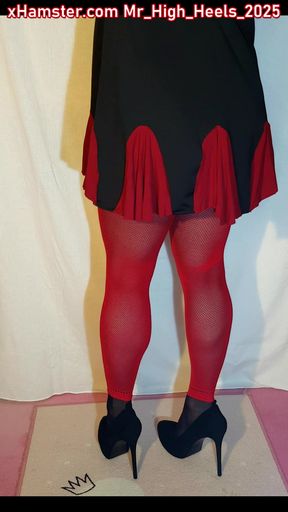 Black and red