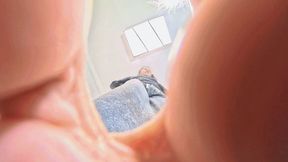 8K VR 360 ERER LELE BAREFOOT POV Squash the Dwarf C4sgiantess26