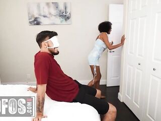 MOFOS - Alina Ali And Ada Vera Team Up To Ride A Thick Dong And Exchange A Sexy Creamy Load