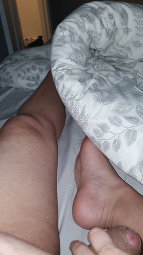 Step son cock gets hard when step mom hand slip and handjob his cock   Clip 2