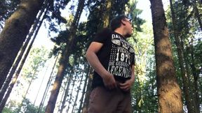 Handjob in the Forest