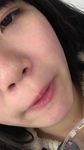 Amateur Girl Series - Observation of Amateur Girl Kanako's Tongue and Saliva Fetishism