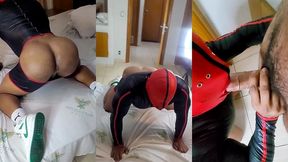 professor fitness bucetudo sendo botelhado e arregacado pela minha piroca tarada - edicao com novas cenas - foda completa