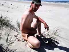 Danish Beach Wank - Denis Matern