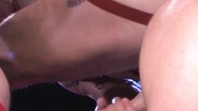 ”Matthew's closed fist is pushing through Mason's booty, & Mason begs for more an”