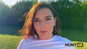 Young brunette stepsis Suzie gets her pussy pounded outdoor