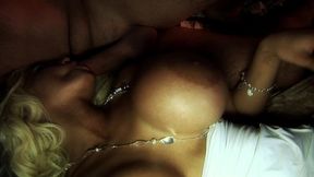 amy azurra gets filled with cocks in hot threesome