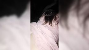 Girl Fucked Solo on Darkness Road!