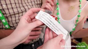 St Patricks Day threesome