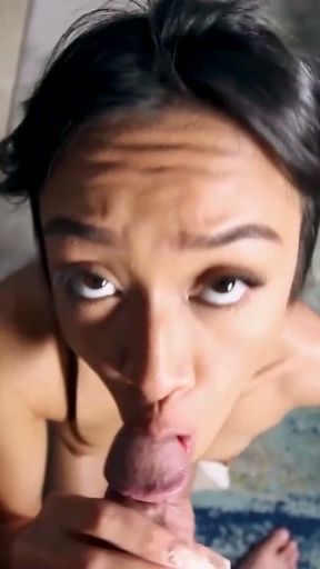 Asian Jade Kimiko Looks FUCKING HOT in Sheer Pantyhose at NylonFlix   Clip 3