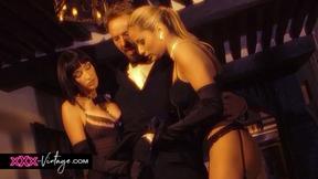 ”Threeway with Regina Ice & Sofia Valentine”