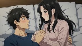 Stepsister catches stepbrother watching her change and invite him to watch complete