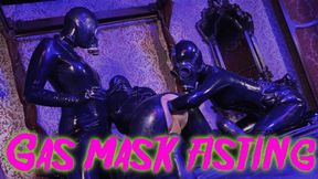 Gas Mask Anal Fisting + Mistress Patricia Lady Valeska Maz Morbid @mazmorbidfetish #fisting #anal #mistress #gimp #slave