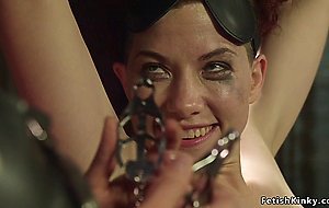 Romanian lezdom anal fucks redhead slut