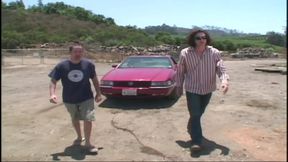 Outdoor horny group sex with a pick up slut