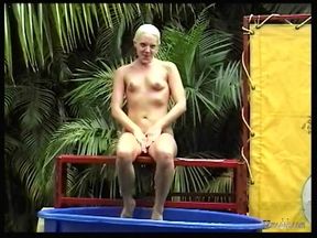 Dunk Tank Striptease - Adriana