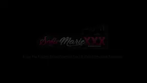 Mature MILF Sofie Maries deep-throats big black cock and rides it to climax
