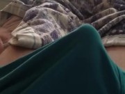 Morning Wood Boxers Tent. Throbbing Twitching Cock, Rock Hard Uncut Pulsing