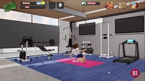 Max's Life Season 3 Cap 169 - Fucking a MILF with a Huge Ass in the Gym