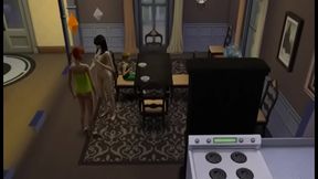 Hot Lesbo Sims Anime Action With Sexy Cartoon Girls