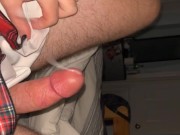 FEMBOY CUMS UNCONTROLLABLY AFTER A NAP