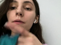Tasting Cream from Panties - Solo BDSM Webcam Show