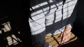office worker can t wait to fuck his pocket pussy