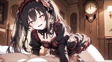 Kurumi Tokisaki drains you dry with that sinful mouth