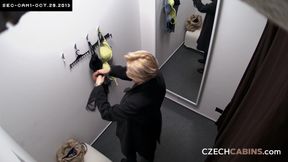 Czech Cabins 29: Busty MILF Tits Out and Loving the Attention