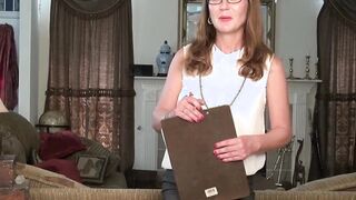 AuntJudys - 43yo Bushy Snatch cougar Isabella is your new Secretary