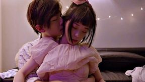 Yuli and her new friend go back and she sucks his dick