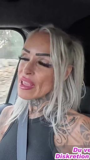 Jaw-dropping moment from &quot;German skinny blonde milf having outdoor sex in mallorca&quot;