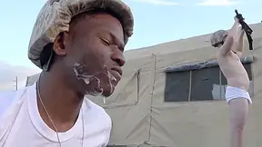 Army Troop Group Fucking And Sucking Outdoor