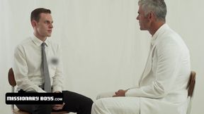 Elder boon gets anal punishment from president oaks
