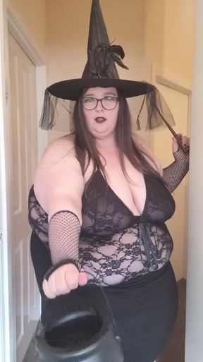 The fat ssbbw bully witch