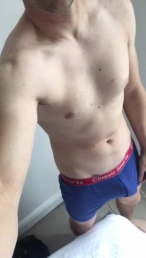 Me myself in my boxers!