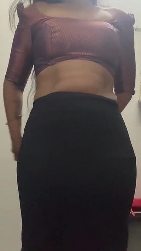 Stripping the Saree of Me for You Guys