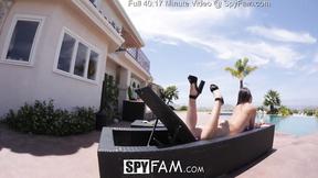 ”Step Sister Lily Adams Banged & Facialed By Spying Brother - porn hd”