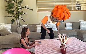 Christina Sage Turns Fortune Teller to Cock Charmer at PornDudeCasting!