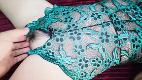 Stepdaughter enjoys getting fucked in her shaved pussy&#x1F32E;&#xFE0F;