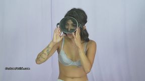 Nova Snorkel Mask Try On 4K