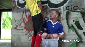 121 sex hot outdoor with sexy young twinks footballers