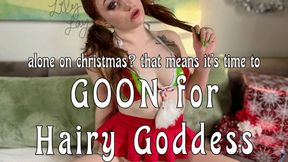HAIRY SWEATY GODDESS -- Gooning On Christmas