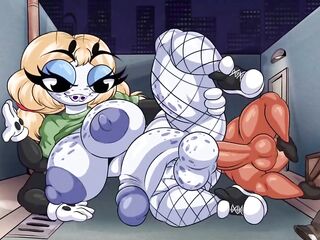 Cleo And Snapercival Spooning